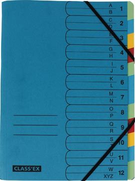 [AZ12] Voorordner Classex A-Z/1-12