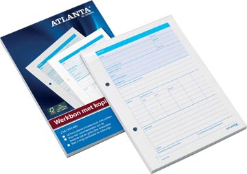 [A5415-014] Werkbon Boek A5 2 Voud