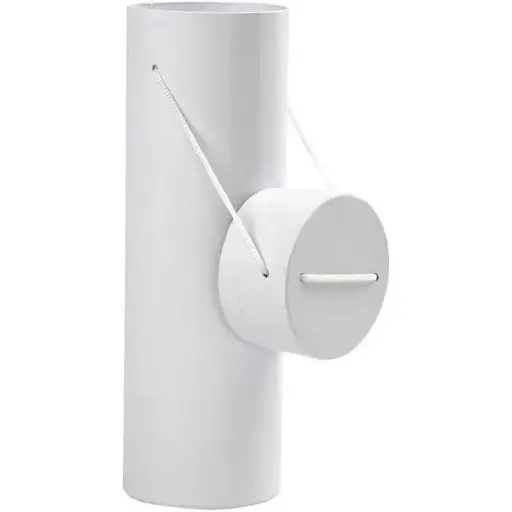 [264260] Wijndoos, Wit, Diameter 9,5Cm,  H33Cm