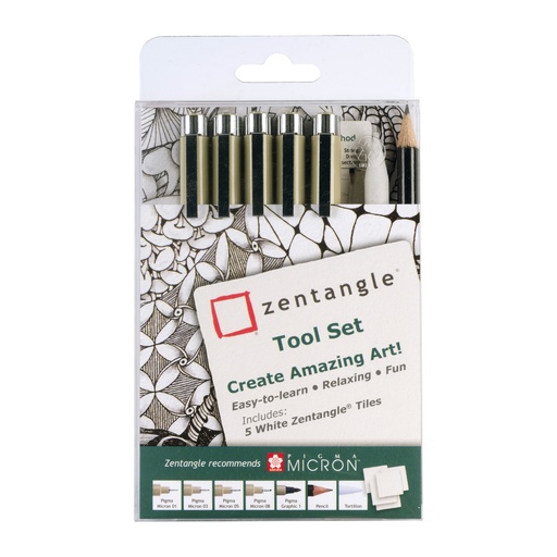 [Z12PTGB] ZENTANGLE TOOL SET 12DELIG