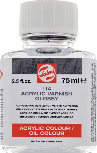[24285114] Talens Acrylvernis Glanzend 114 Fles 75 Ml