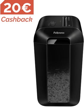 [4400701] Fellowes Powershred papiervernietiger LX65, zwart