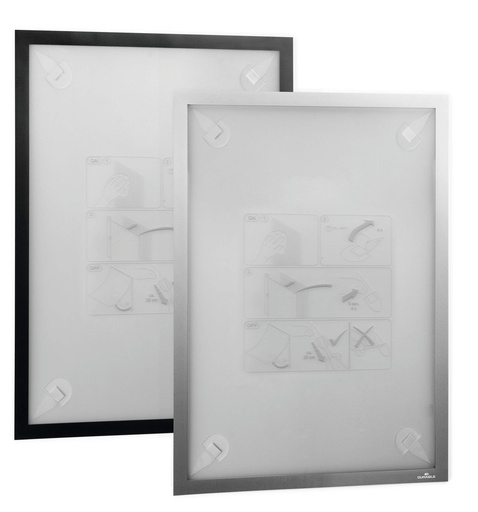 [484423] Informatiekader DURAFRAME® WALLPAPER A3 - zilver