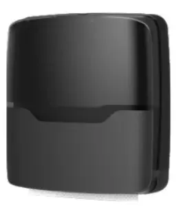 [8944Z] Dispenser vouwhanddoekjes kunststof zwart voor gevouwen afmeting 24 x 8 cm voor art. 8765, 8769 & 8770