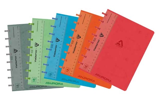 [3845748] ADOC A5 SYSTEM WRITING - 72blz -  omslag karton met linnenstructuur  geruit 5mm + rode marge -  ADOC lat