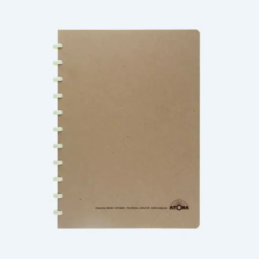 [41824] Atoma Schrift A4 Bio 144 Pag. Commercieel Geruit