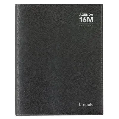 [2.066.2582.01.2.0] Agenda 16M Bretime Calpe Zwart Spiraal