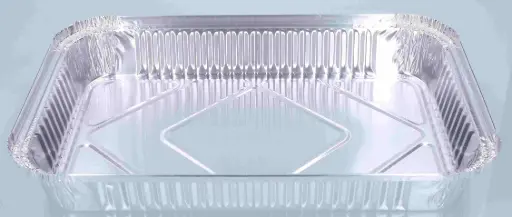 [CH2080] Menuschaal Alu R2L - 318X214X47Mm - 2380Cc - Smart - 50 Stuks