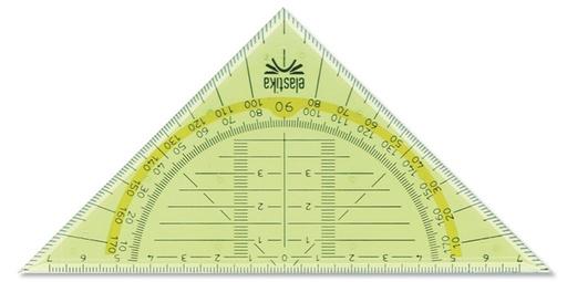 [3101200] arda elas.geo driehoek 45°16cm