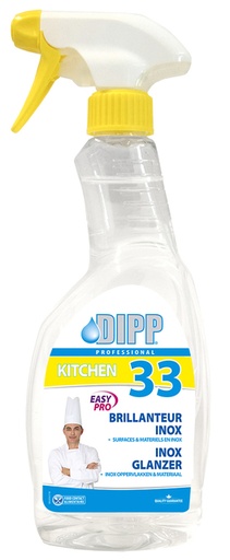 [DIPP3395] Inox Rvs Glanzer Dipp Spray - 500Ml