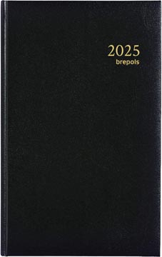 [001612560160] AGENDA BREPOLS BREFIX LIMA ZWART