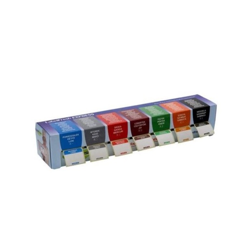 [VLFEXBOXNF] Etiketten Labelffresh Express - 7X250 - Multicolor