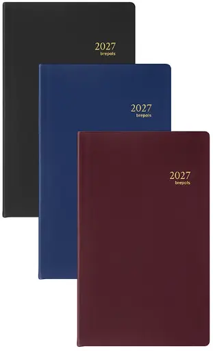 [077421219980] Agenda Brepols Breplan Seta geassorteerde kleuren