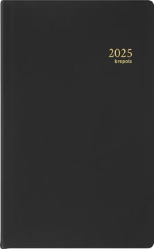 [041421200160] Agenda Brepols Building Gebonden Zwart 2027