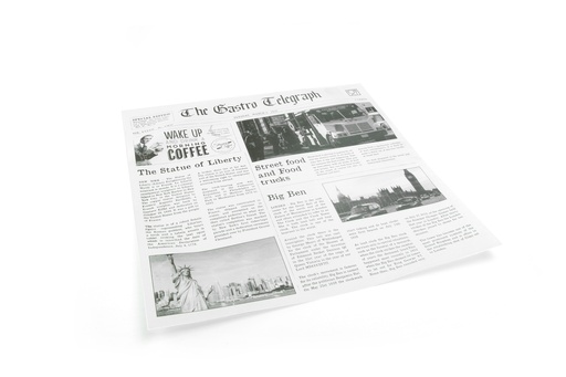 [S53010] Vetdicht papier News Paper 300 x 300mm ds à 300 vel