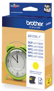 [LC125Y] BROTHER YELLOW LC-125XLY