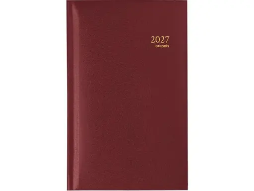 [073612550460] Agenda Brepols Interplan Lima Week Bordeau 1 week per 2 pagina's 6-talig