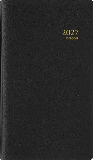 [071620510120] Agenda Brepols Notaplan Genova Zwart