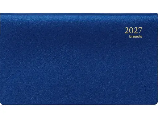 [073820510620] Agenda Brepols Omniplan Genova Blauw