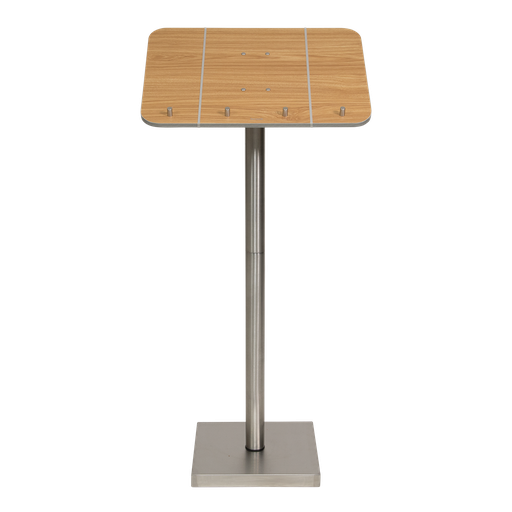 [MCS-115-TE] MENU STAANDER 115CM TEAK