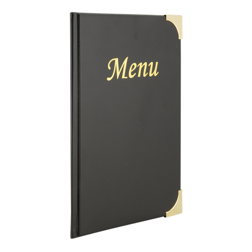 [MC-BRA5-BL] menumap a5 10-zichten zwart