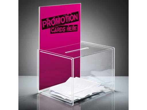 [PSI-VA150] Actiebox Sigel transparant 22x17x30 cm + insteek voor A4