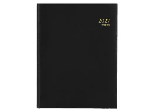 [013712560160] Agenda Brepols Timing Week Lima Zwart