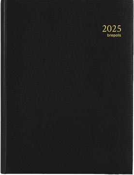 [013712560160] Agenda Brepols Timing Week Lima Zwart