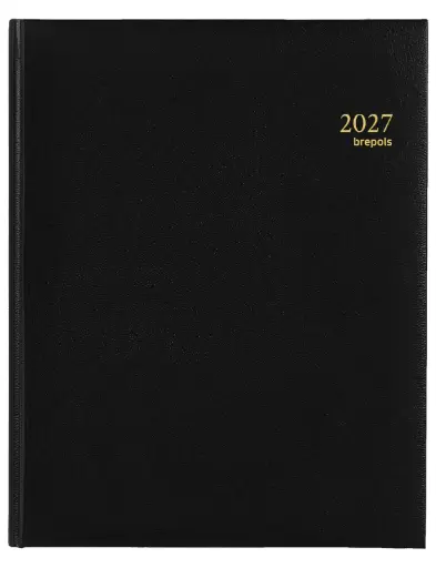 [024012560160] Agenda Concorde Genaaid Zwart