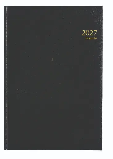 [003012560160] Agenda Omega Brepols Zwart