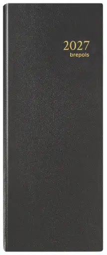 [010112550160] Agenda Saturnus Lima 1D/2Blz Zwart Brepols