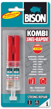 [6310710] Bison Lijm Kombi Snel 24Ml.