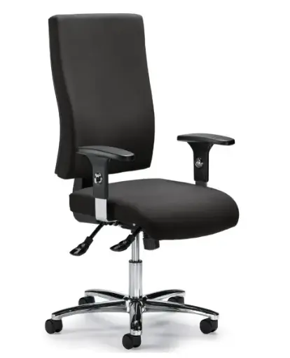 [20258390] Bureaustoel comfort R big deluxe antraciet