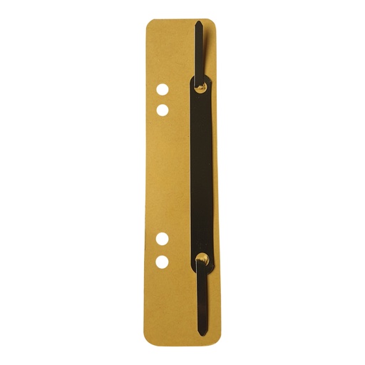[110185] 25 snelhechters 150x38 geel karton