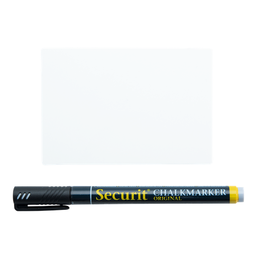 [TAG-A7-BL] 20X A7 Tags Inclusief Krijtmarker +4 Spikers W