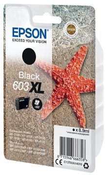 [C13T03A14010] EPSON 603XL ZWART