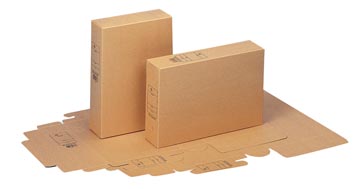 [4968000] Archiefdoos A4 Bruin Karton