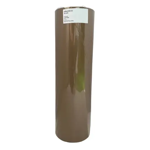 [15010423] Geschenkpapier bruine effen kraft 60gr - goud - 50cm x 200m