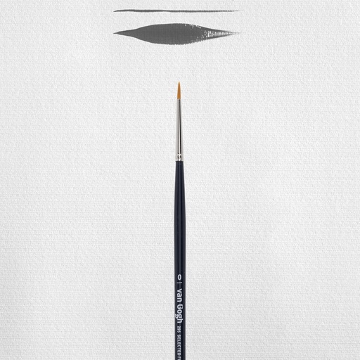 [295-0] Talens Penseel Polyester Rond Nr0