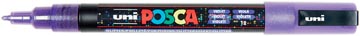[PC3MLVT] POSCA CONISCHE PUNT FIJN 0.9-1.3mm VIOLET