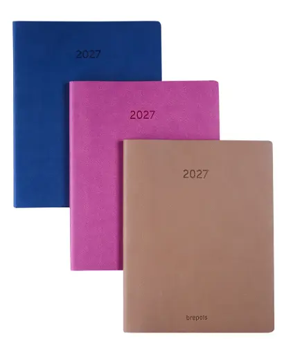[013636009960] Agenda Brepols timing week colora geassorteerde kleuren