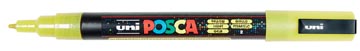 [PC3MLJ] Posca Conische Punt Fijn 0.9-1.3Mm Geel
