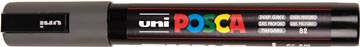 [PC5MGP] Posca Gemiddelde Punt 1.8-2.5Mm Diepgrijs