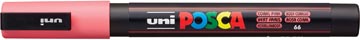 [PC3MC] Posca Conische Punt Fijn 0.9-1.3Mm Koraalrood