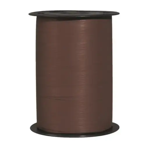[ML19302] Mat Line Lint, Chocolade, Crêpepapier Effect, Matte Afwerking Matline Crepon - 19Mm X 100M