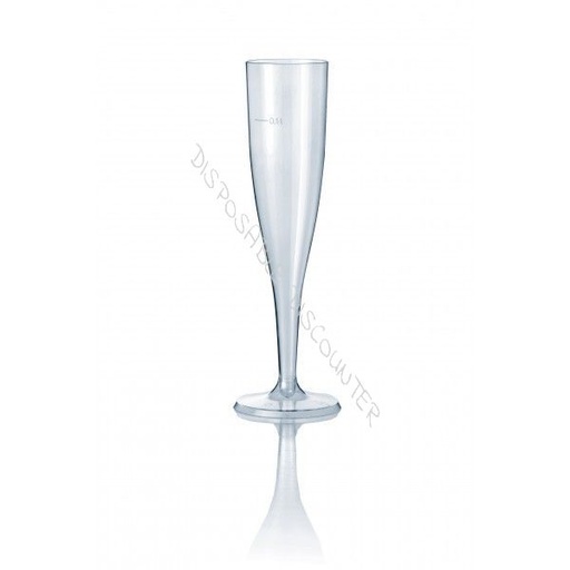 [75010014] Herbruikbare Champagneglazen 100cc, 10 Stuks