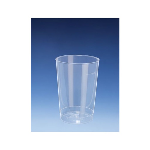 [75010010] 40st PP Herbruikbaar drinkglas 68x98mm 200ml C&C