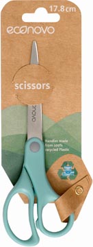 [2004100] Econovo Schaar, 18 Cm, Blauw, Op Blister