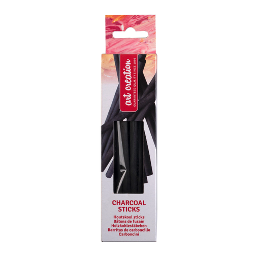 [960001M] Talens Art Creation Houtskool Sticks 10 Stuks