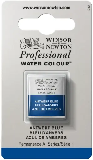 [0101010] w&n professional watercolour h/pan antwerp blue - serie 1